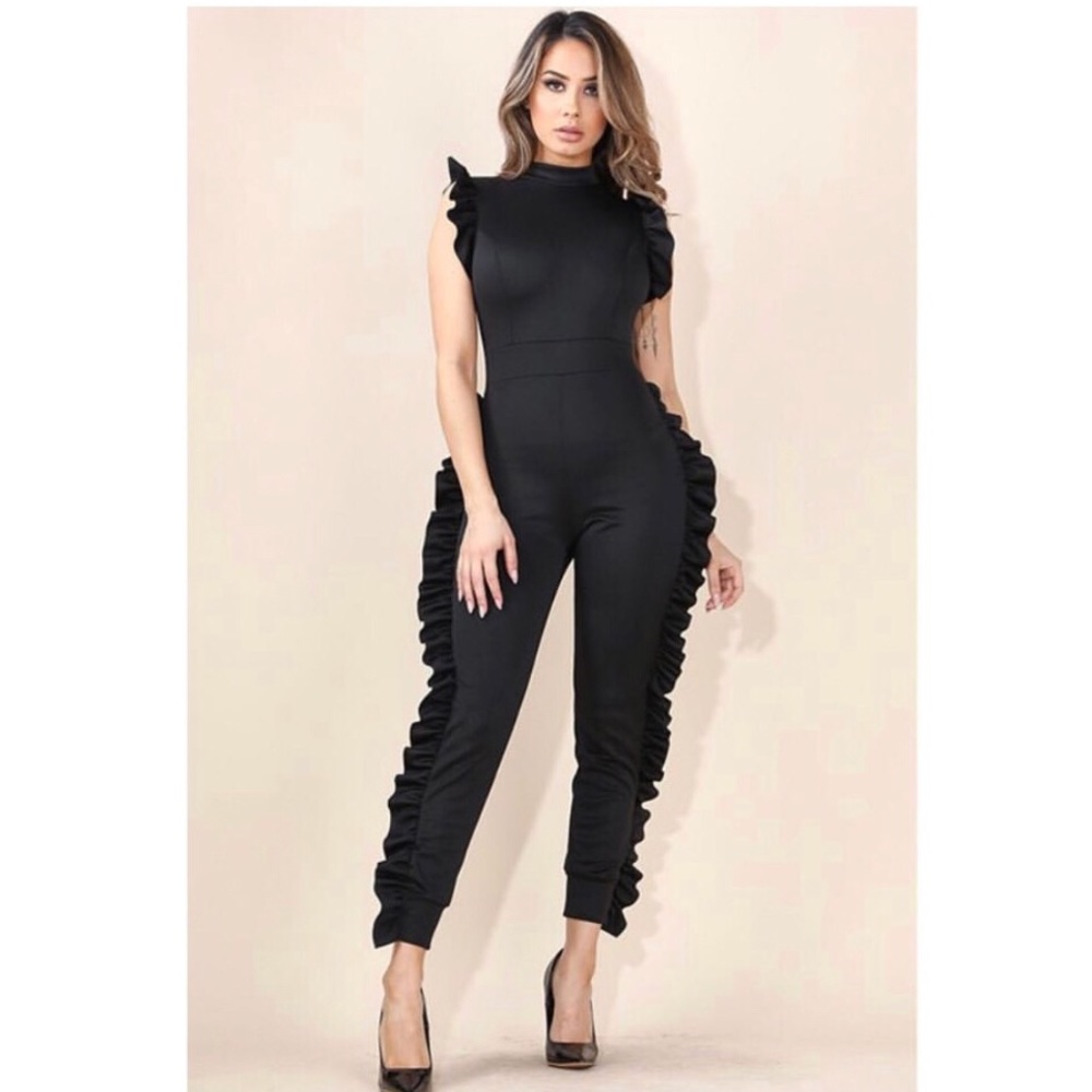 Ruffle Jumpsuit